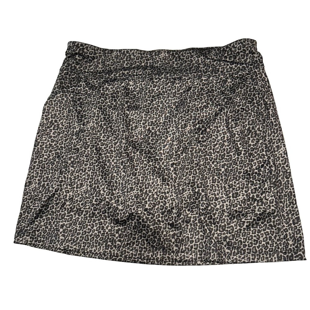 Kate Lord  Ladies XL Tennis Golf pickleball ￼skort Stretch pull on Animal Print